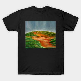 STUNNING Acrylic Art Landscapes T-Shirt